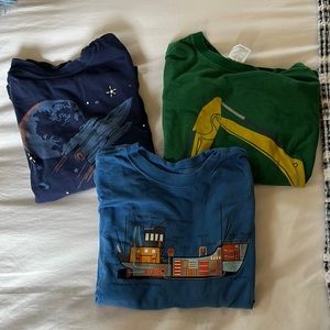 Boys Hanna Anderson Bundle. All long sleeve size 6-7